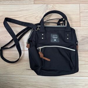 Anello Black Crossbody Bag - Large